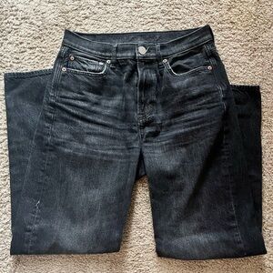American eagle high rise straight leg jeans